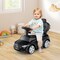 Kids 3-in-1 Push Car Sliding Ride on Toy with Steering Wheel and Canopy